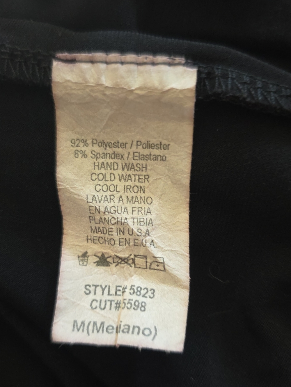 90s, Made In USA Two Pieces Set Skirt And Top Size M - Picture 6 of 10
